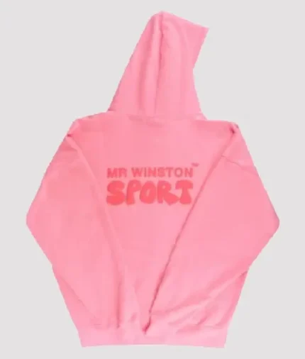 Mr Winston Co Puff Hoodie Sweat – Vintage Pink (2)