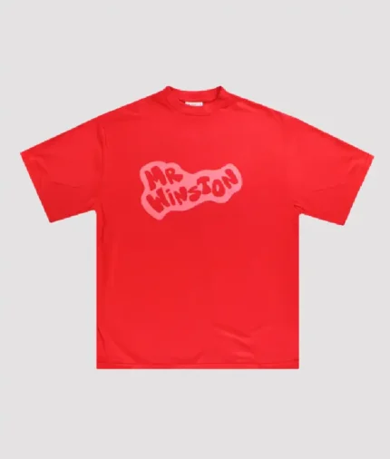 Mr Winston Co. Lounge T Shirt – Cherry Red