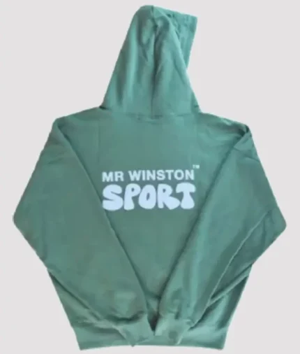 Mr Winston Co. Puff Hoodie – Forest (2)