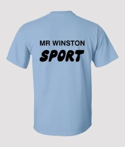 Mr Winston T Shirt – Blue