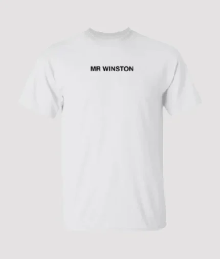 Mr Winston T Shirt – WhiteBlack