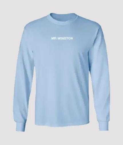 Mr Winston Merch Logo Sweatshirt – Sky