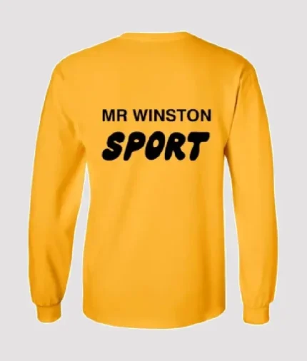 Mr Winston Merch Logo Sweatshirt – Yellow (2)